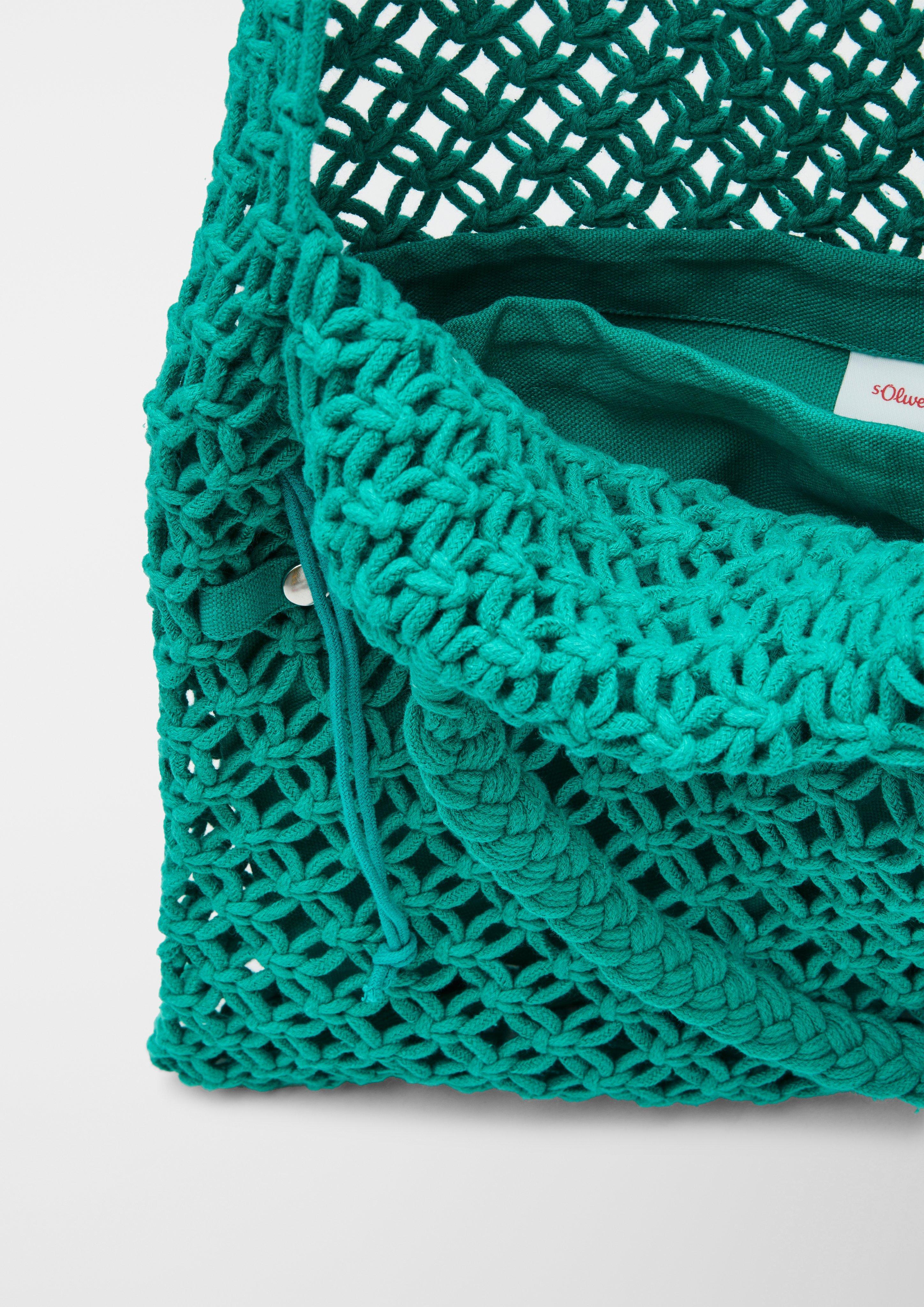 Makramee-Shopper mit Innentasche  2129935-7646
