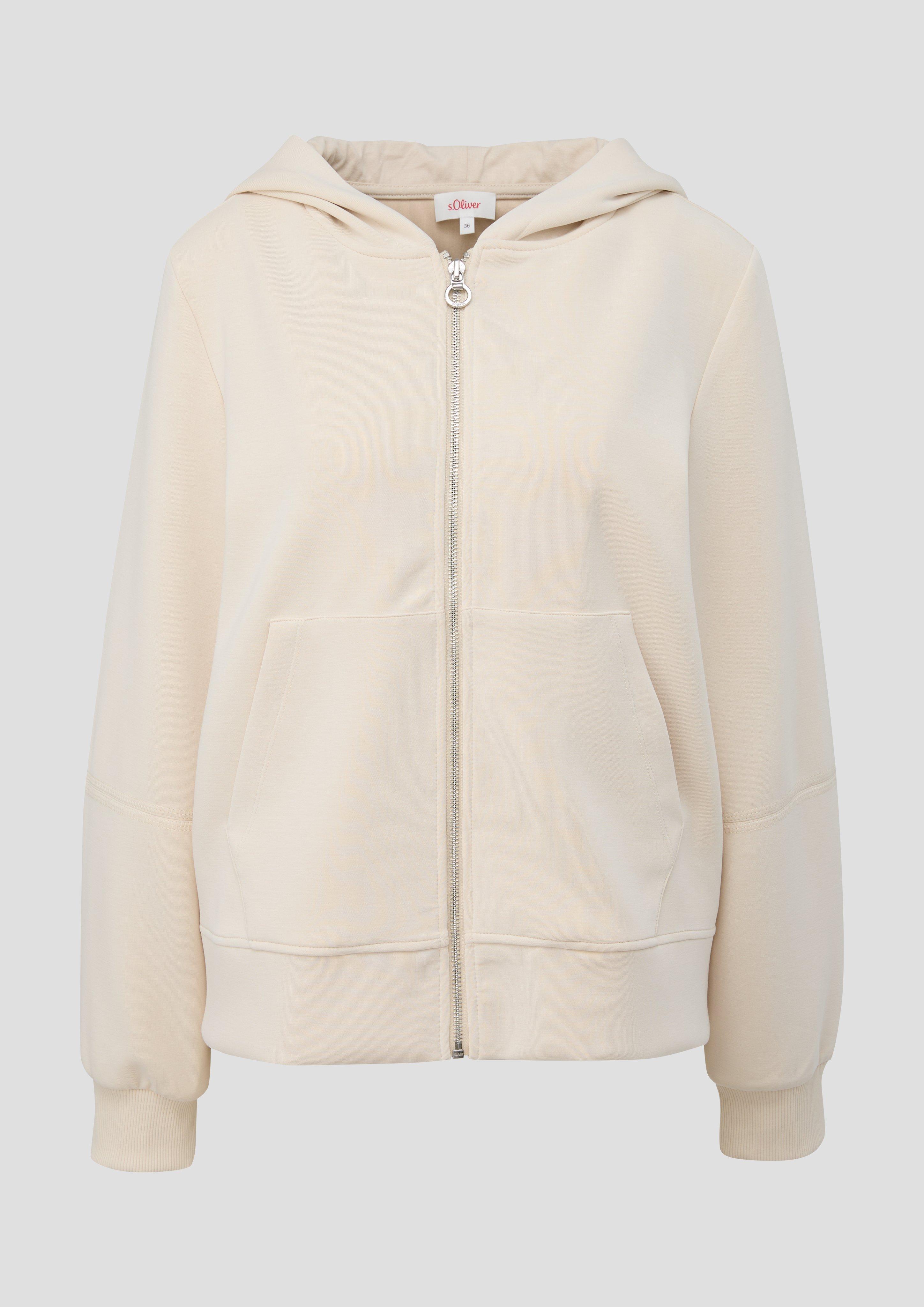 Sweatshirtjacke aus Scuba  2148247-8105