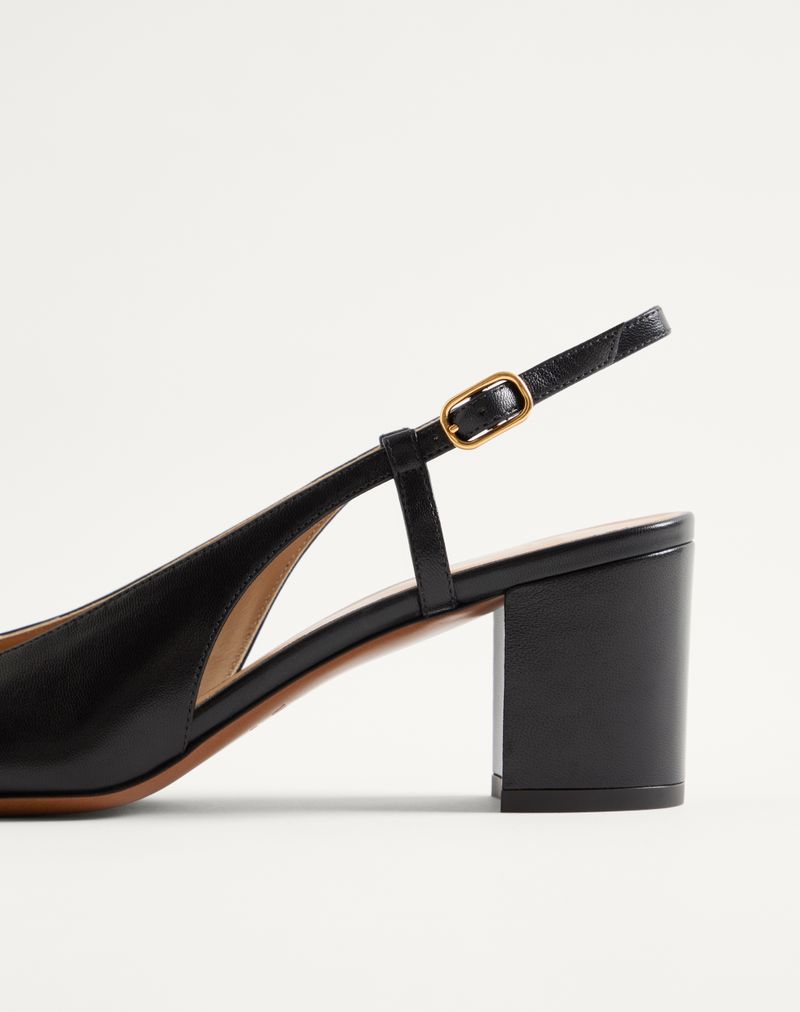 Bomba Slingback de pele de cabra Valet Du Roi 60 mm