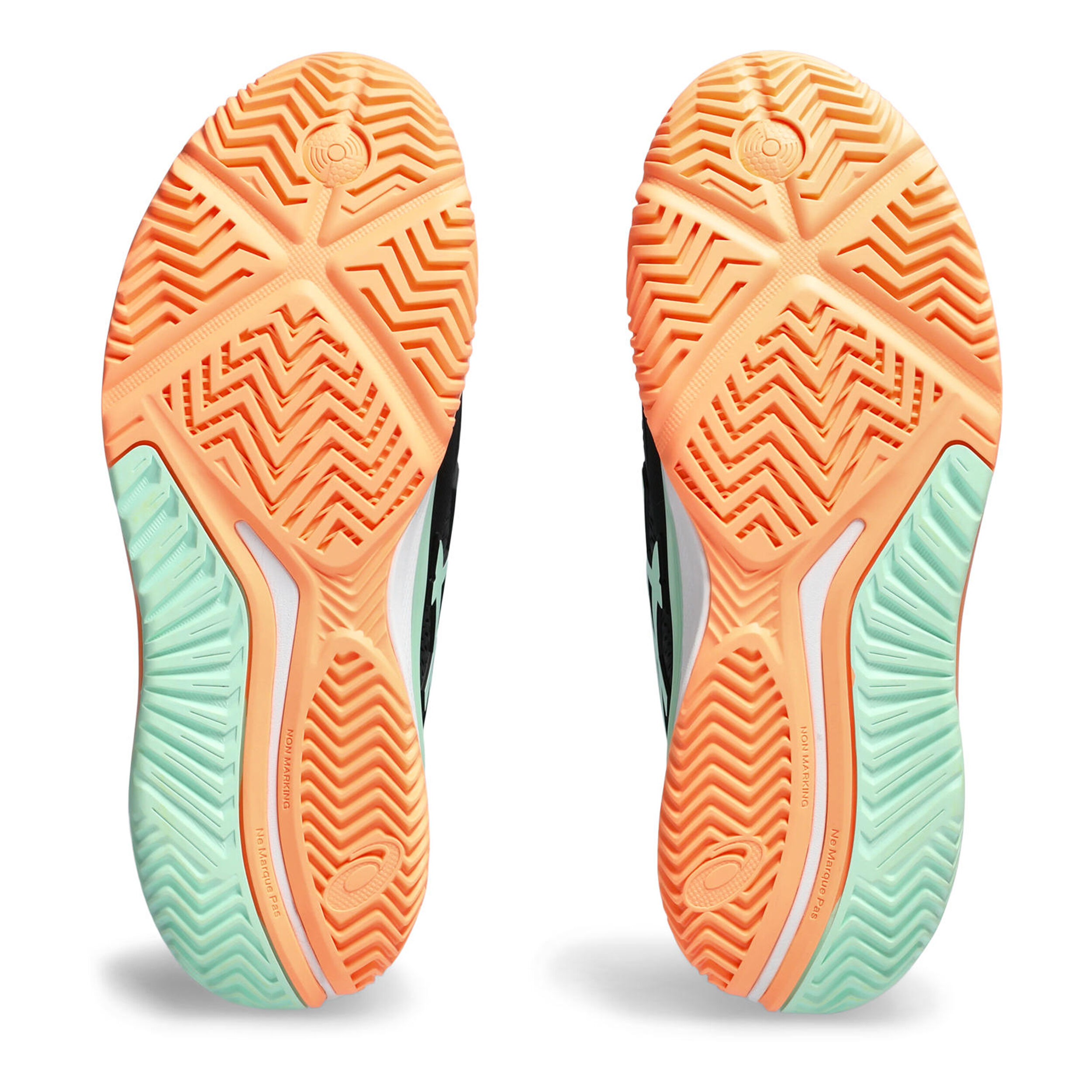 Gel-Resolution 9 Padelschuh Damen - Schwarz, Mint