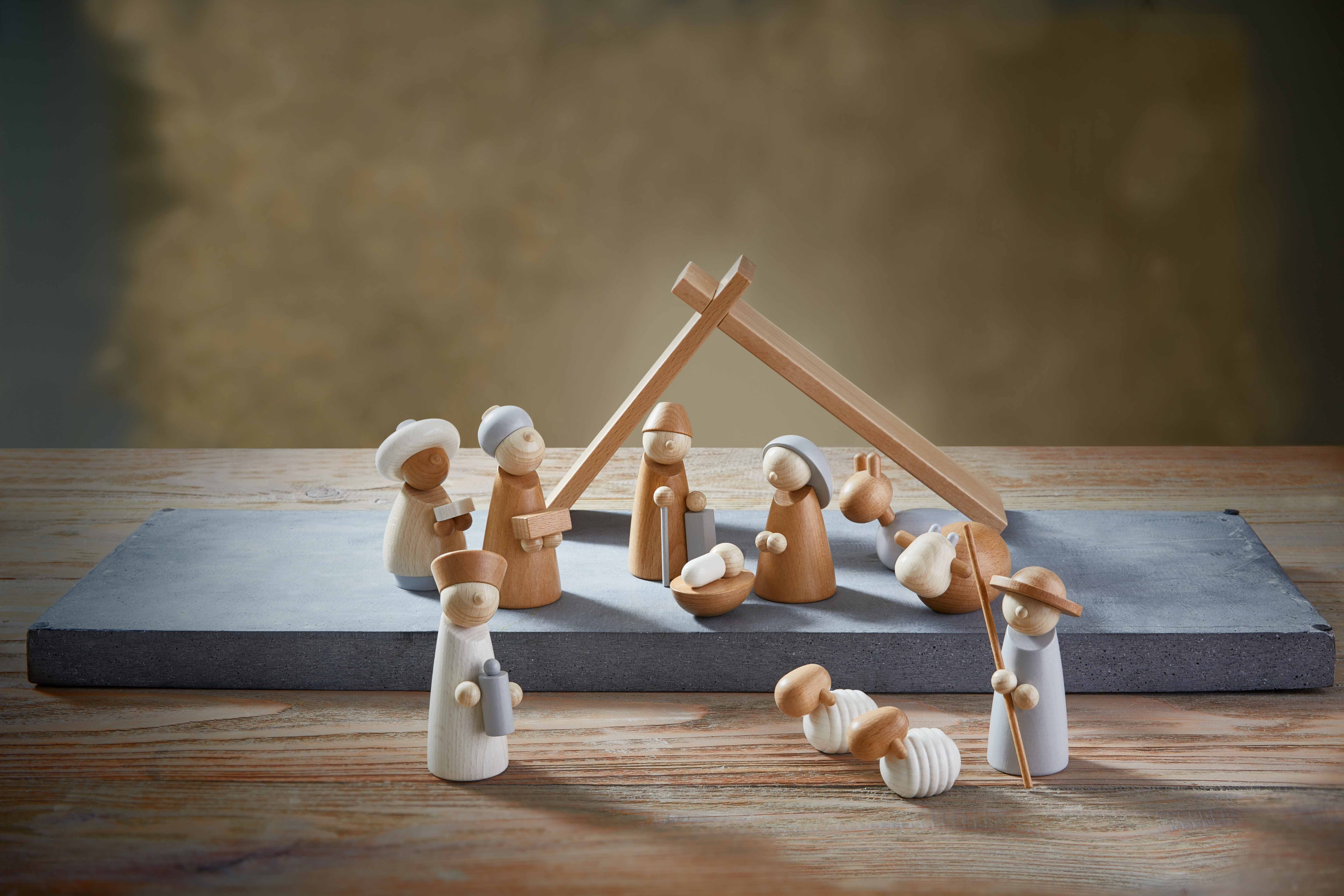 Haba Spielfigur Holzspielzeug, Weihnachtskrippe, ; Made in Germany
