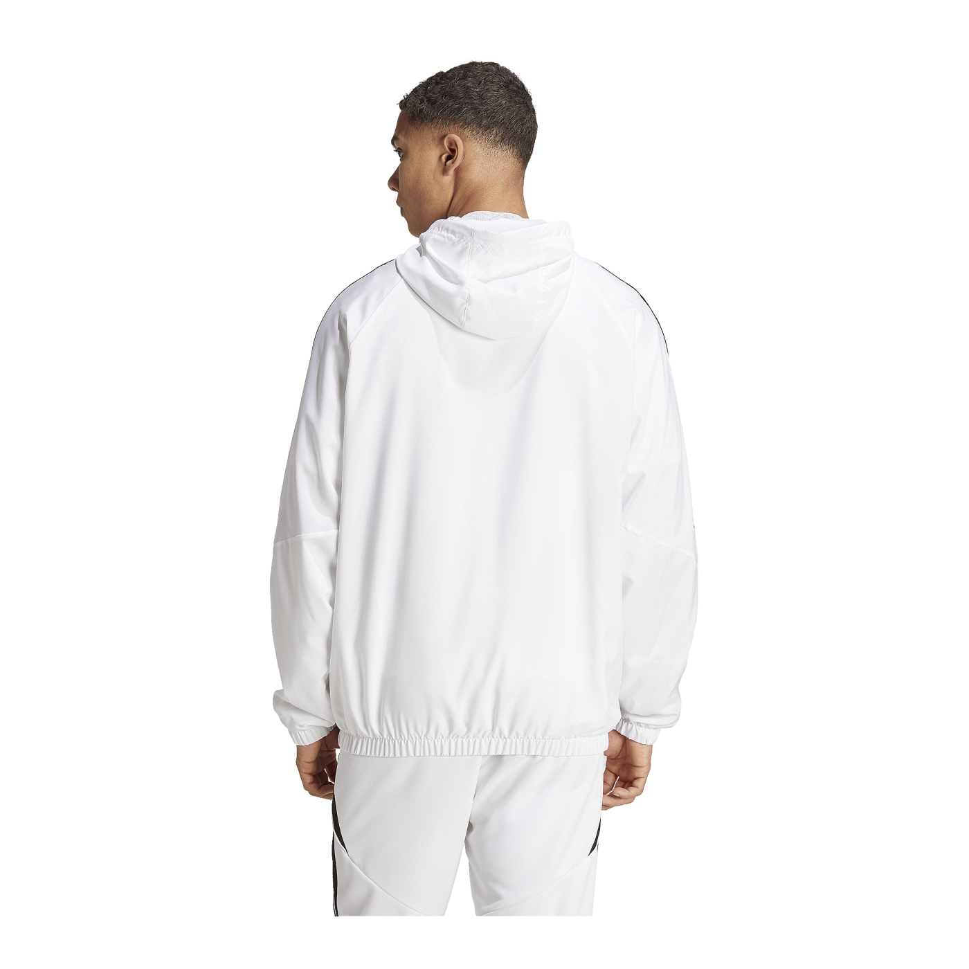 adidas Tiro 24 Windbreaker Weiss Schwarz