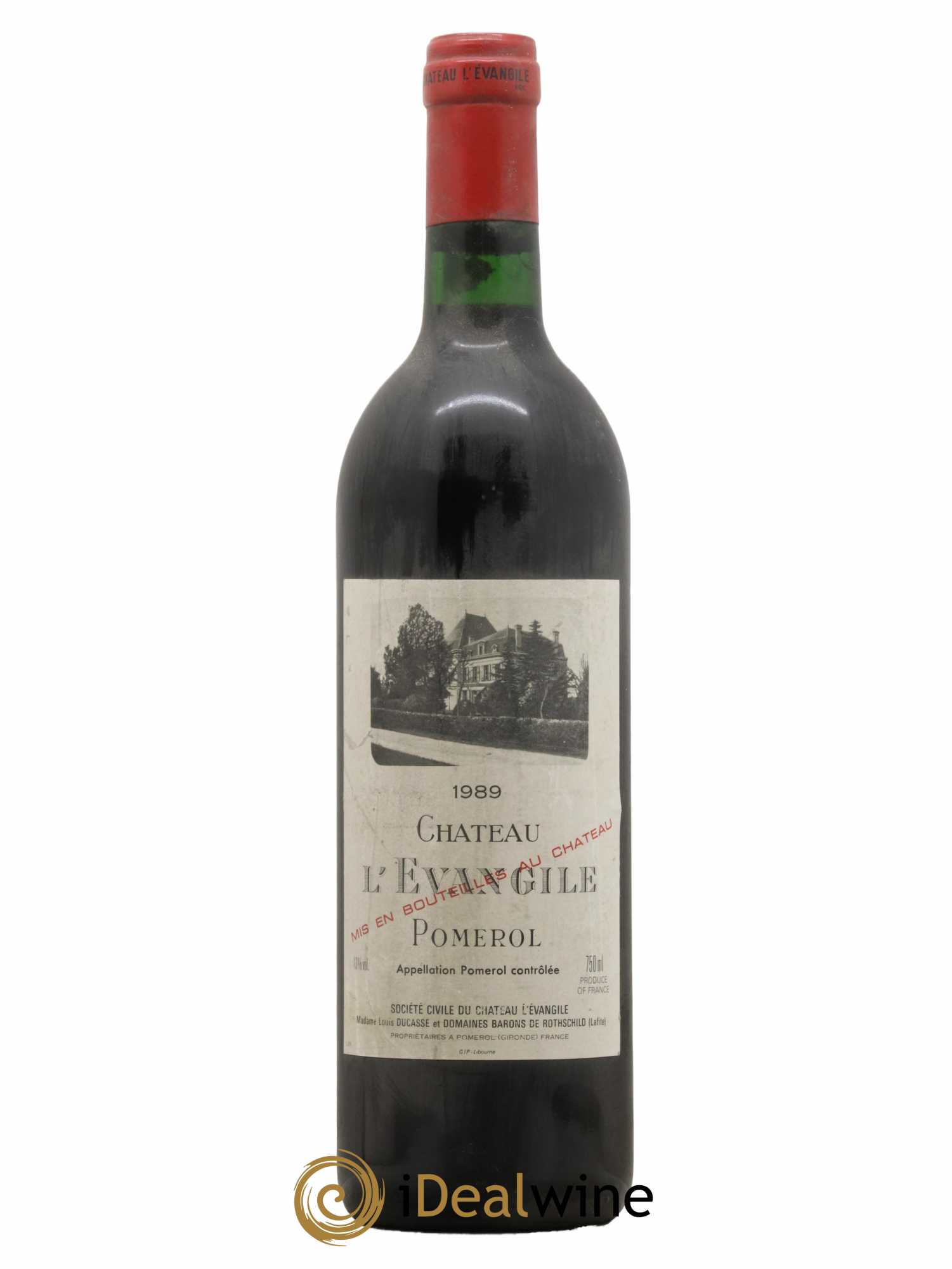 Château l'Évangile  1989 - Lot de 1 Bouteille