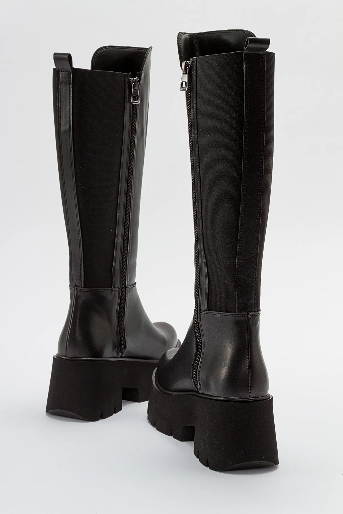 LuviShoes  Schwarze Damenstiefel