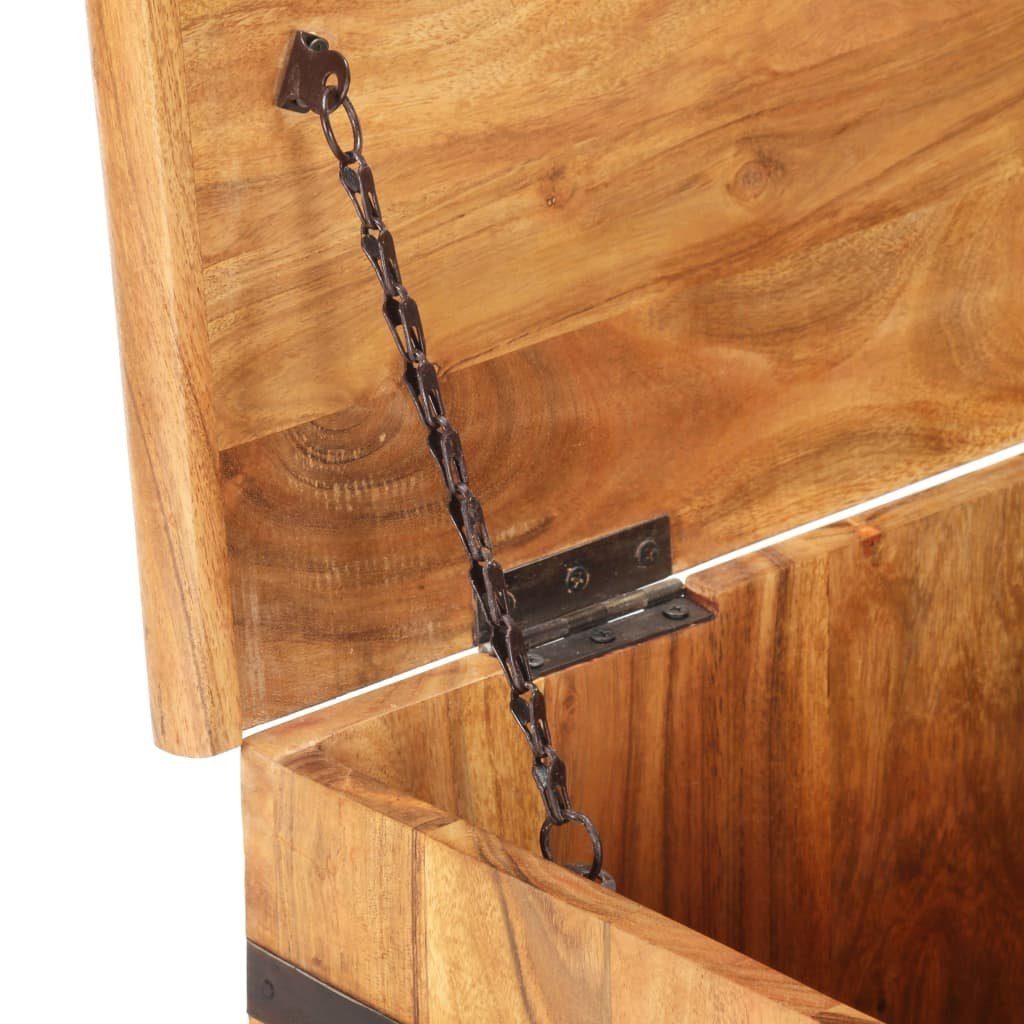 vidaXL Aufbewahrungsbox Truhe 90x40x40 cm Akazie Massivholz (1 St)