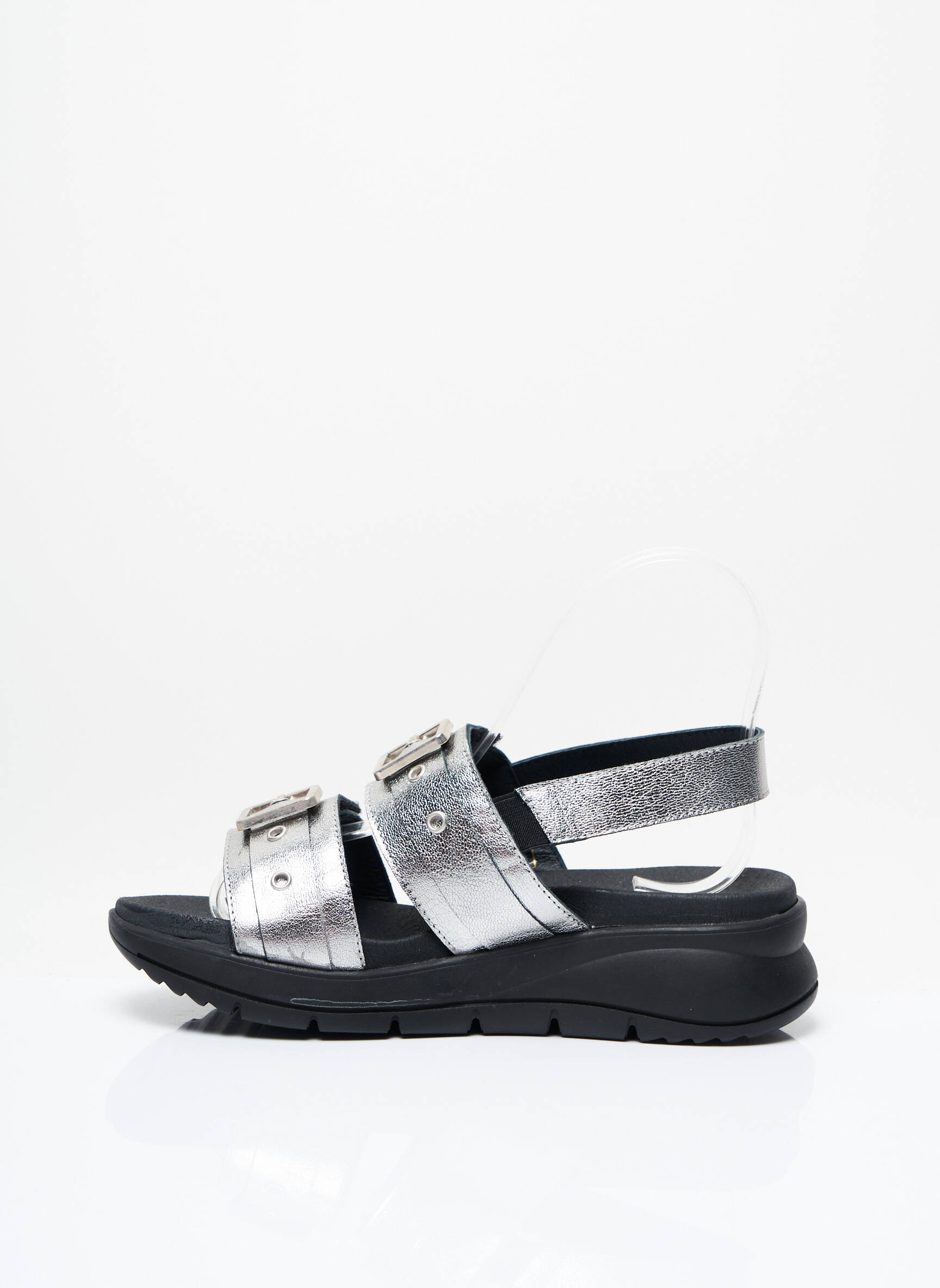 Rosewood Sandales Nu Pieds Femme couleur gris