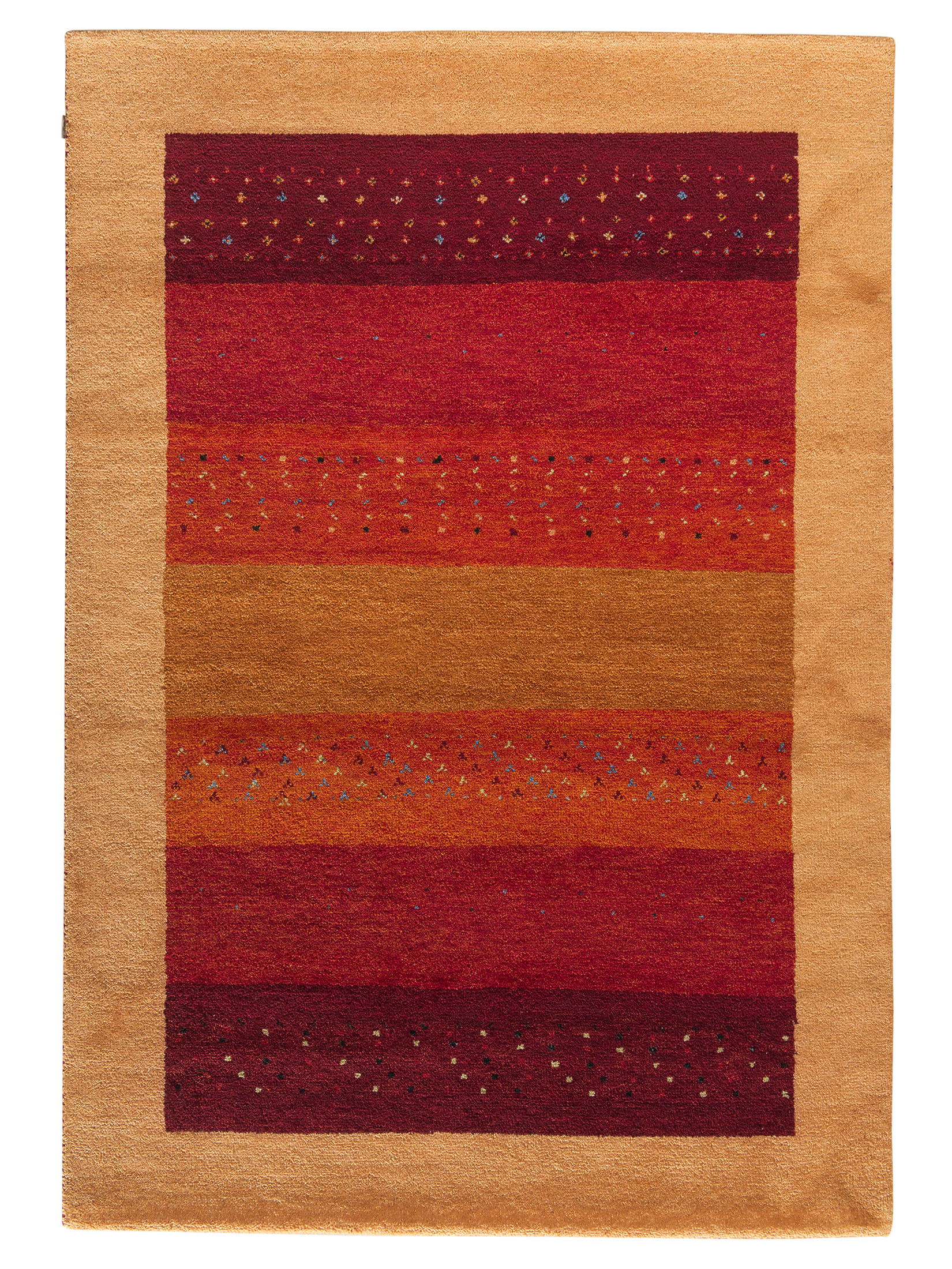 Odisha Gabbeh ca. 142 x 204 cm, Unikat / Einzelstück