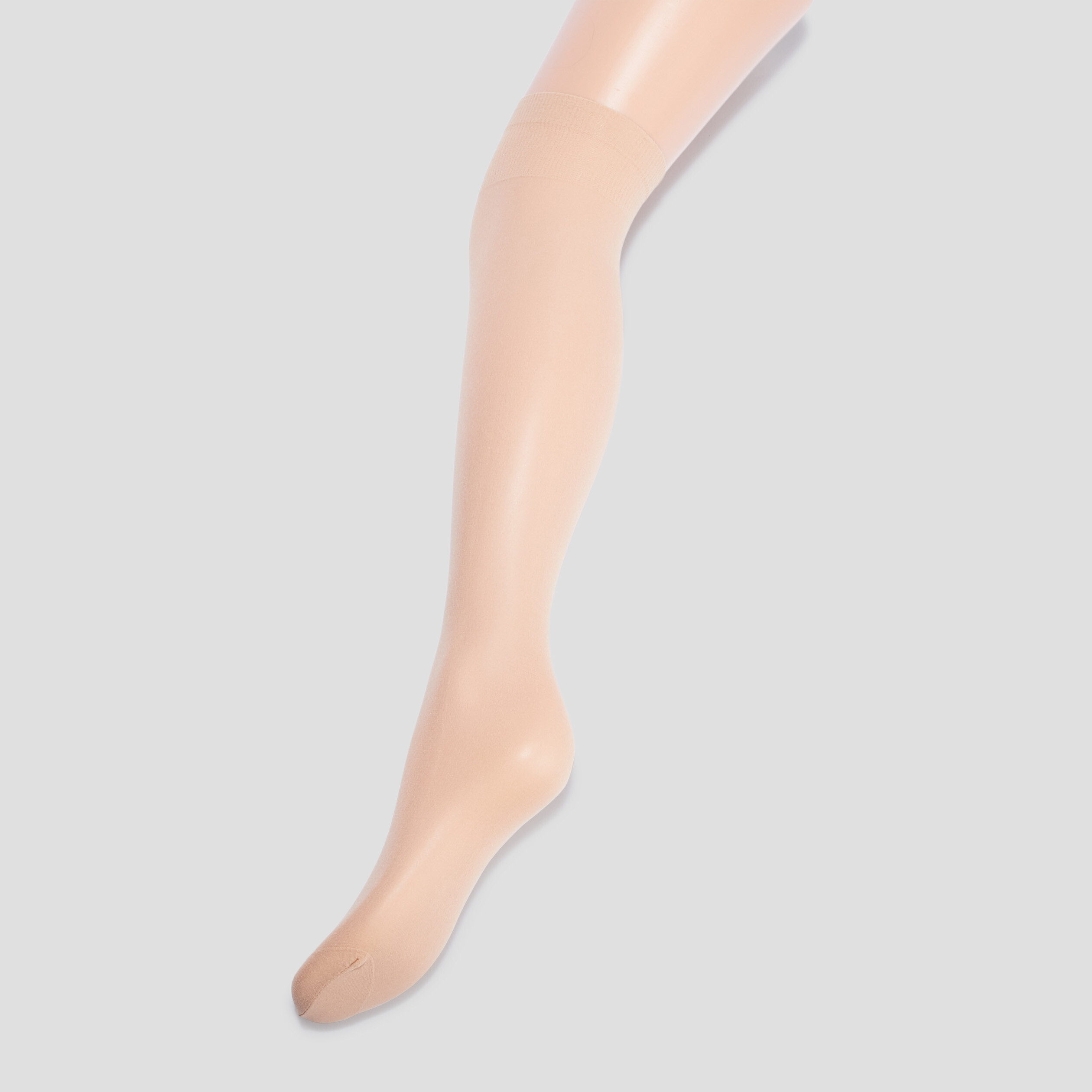 Lot 4 paires mi-bas DIM beige femme | La Halle