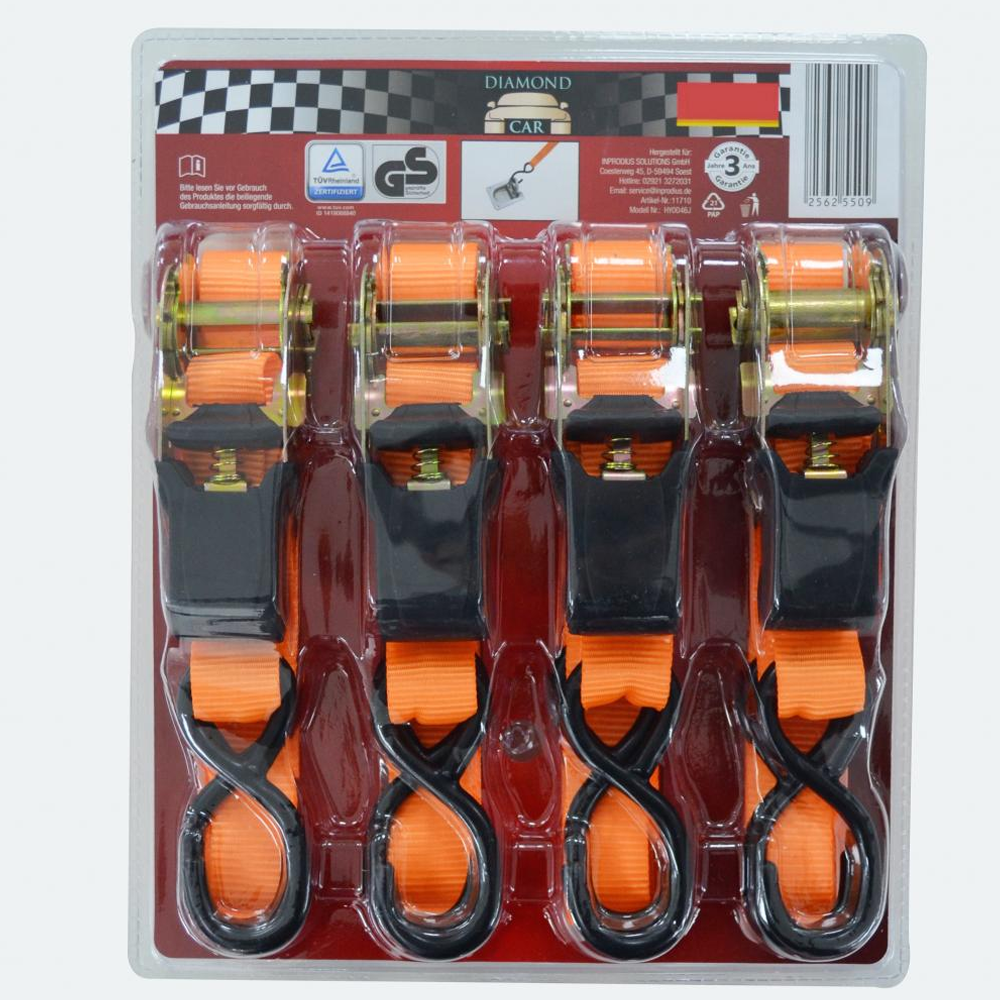 Diamond Car Spanngurt-Set 8tlg.