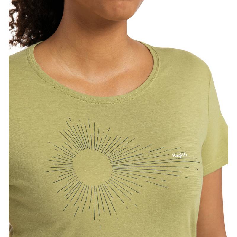 Haglöfs Träd Tee Print Funktionsshirt Damen