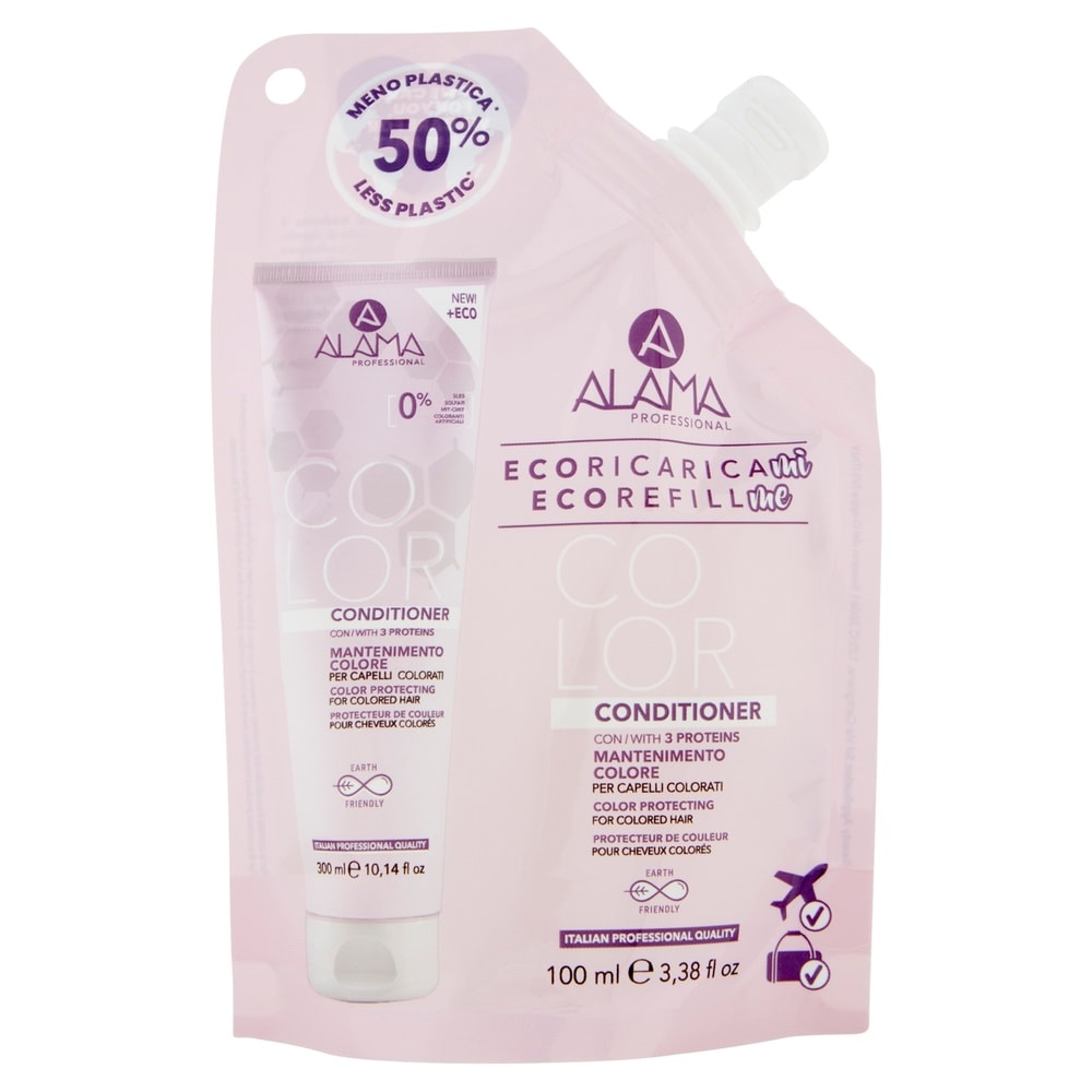 alama professional ECO REFILL CONDITIONER   APRÈS-SHAMPOING PROTECTEUR DE COULEUR 100 ML CONDITIONER