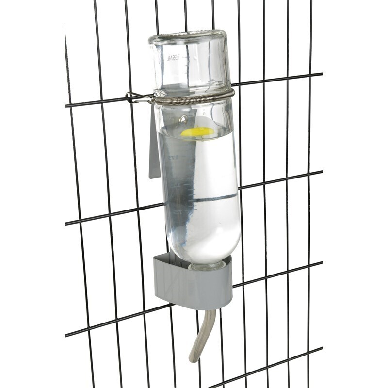 AniOne Käfigzubehör AniOne Glastränke mit Halterung 350 ml