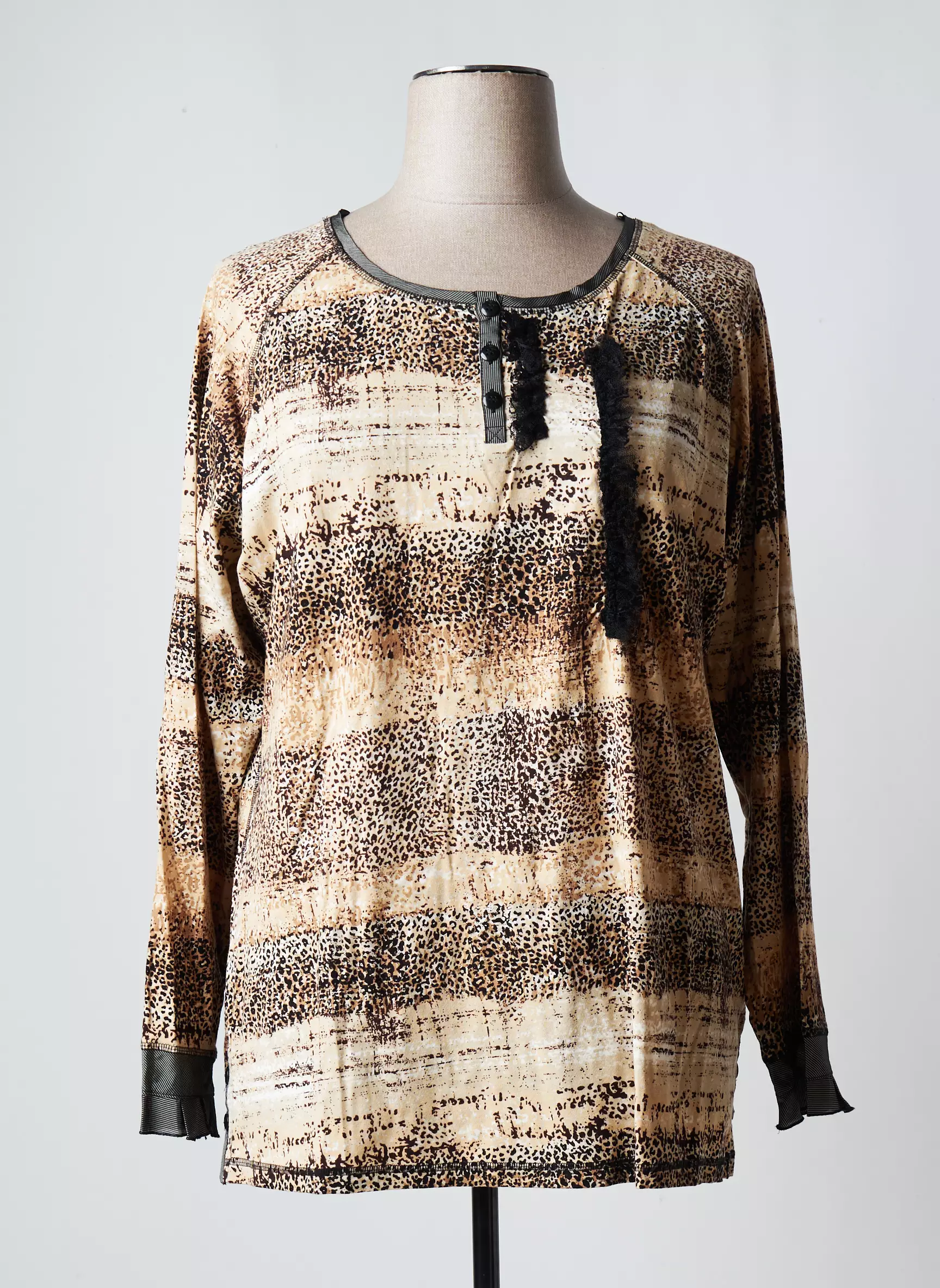 Alain Weiz Tops Femme couleur beige