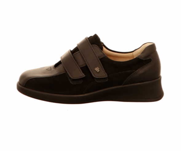 FINN COMFORT Freizeit Schnürer schwarz FinnNairobi