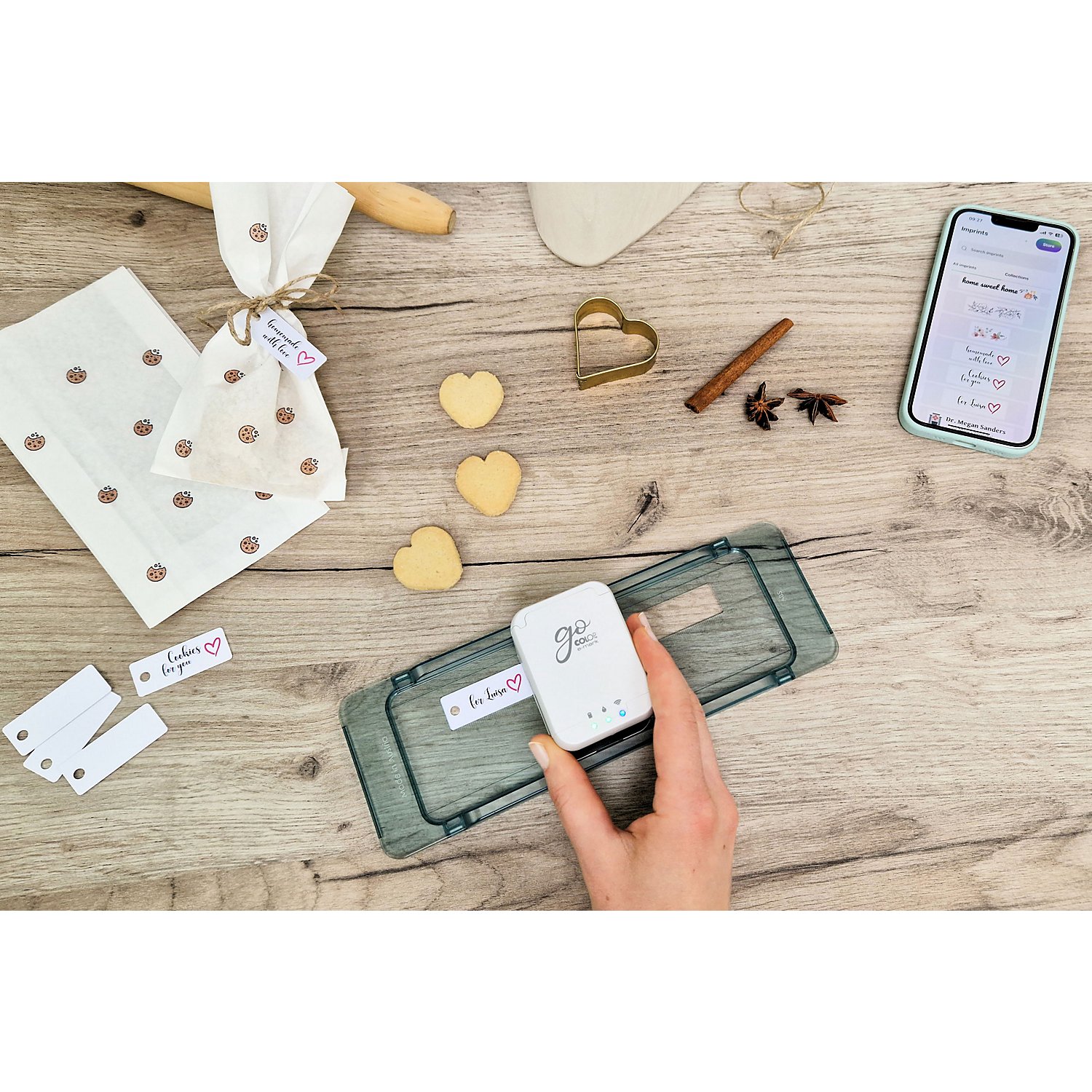 COLOP e-mark® go Starter-Set, mobiler Drucker