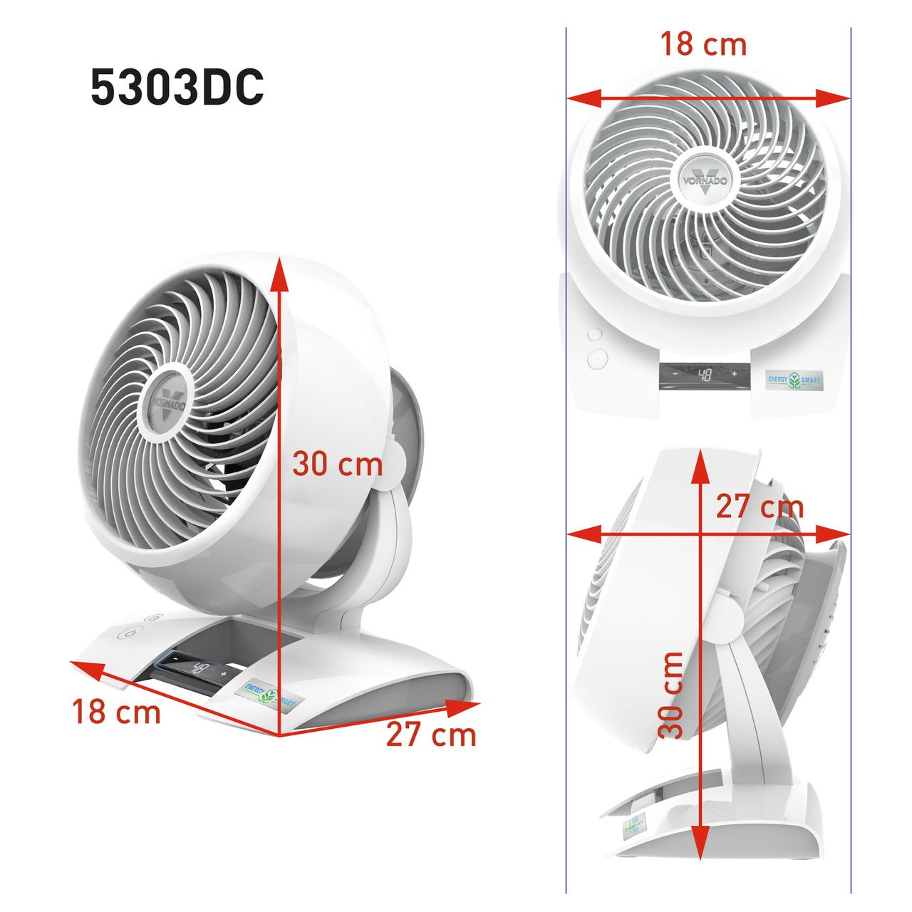 X4-Life Vornado Energy Smart 5303DC