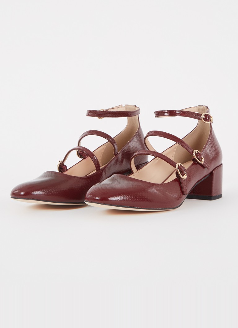 Dune London  Approach pump van leer