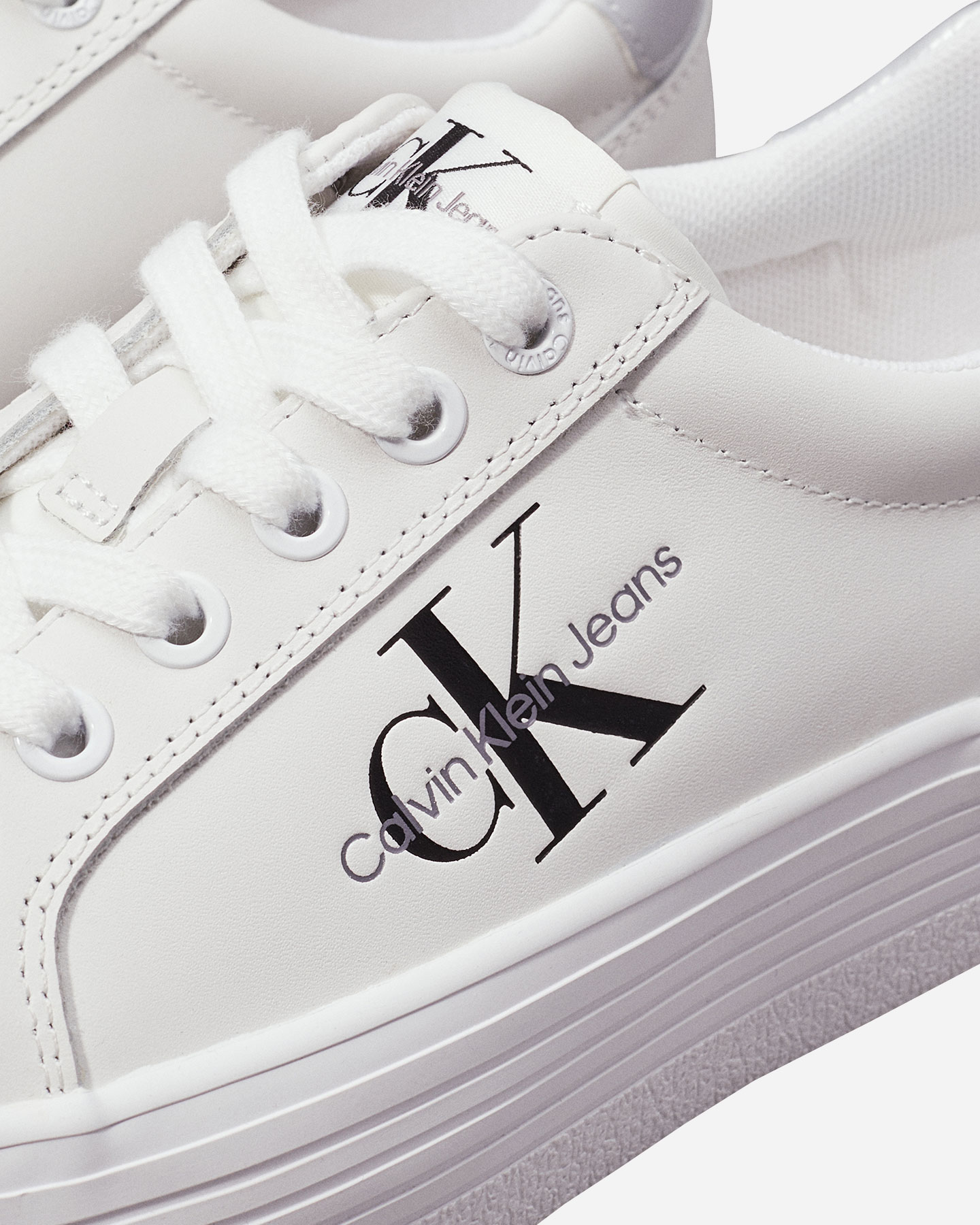Scarpe tenisky Calvin Klein Jeans Vulc Flatform Laceup W YW0YW01474-0K9