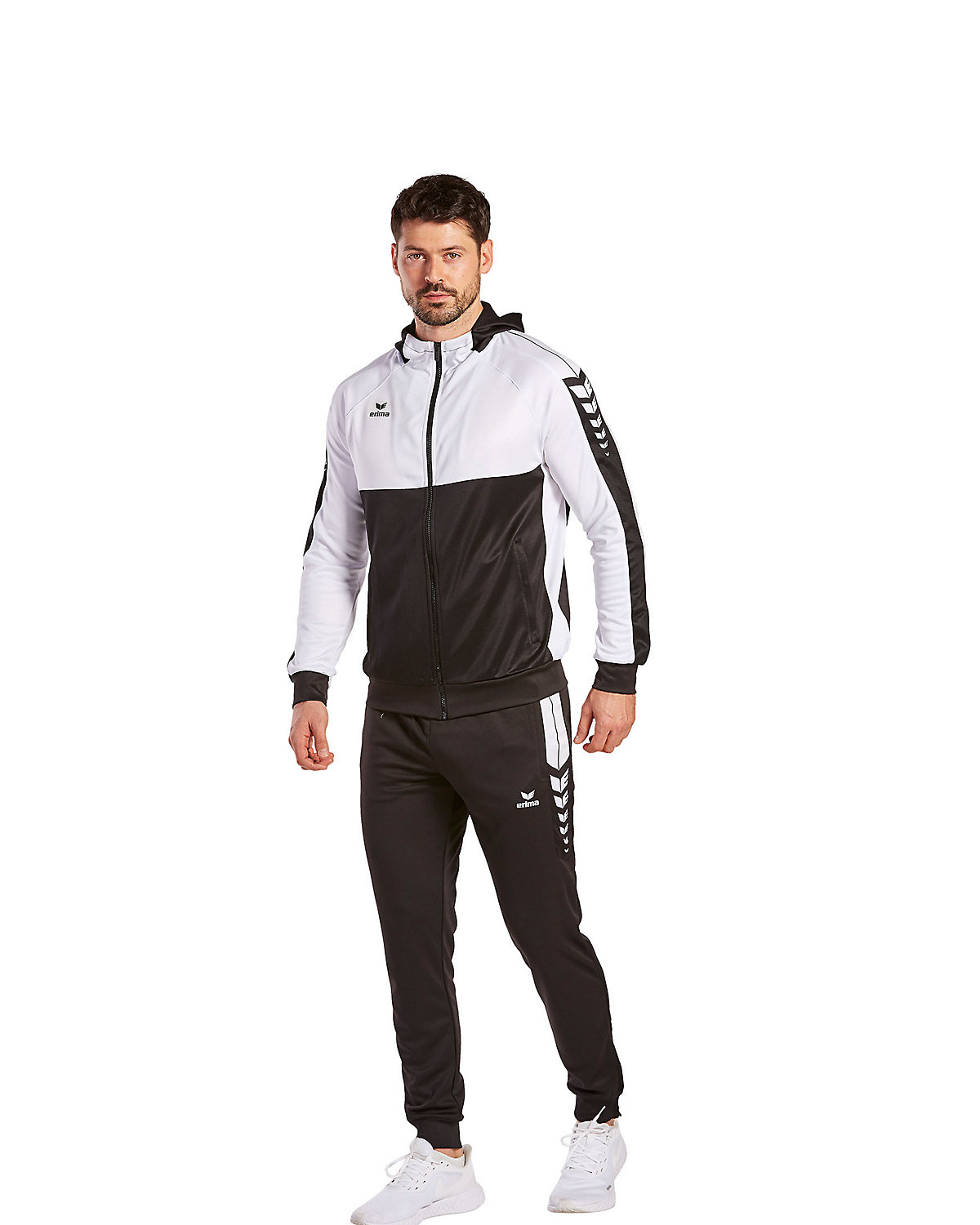 Six Wings Trainingsjacke mit Kapuze Trainingsjacken