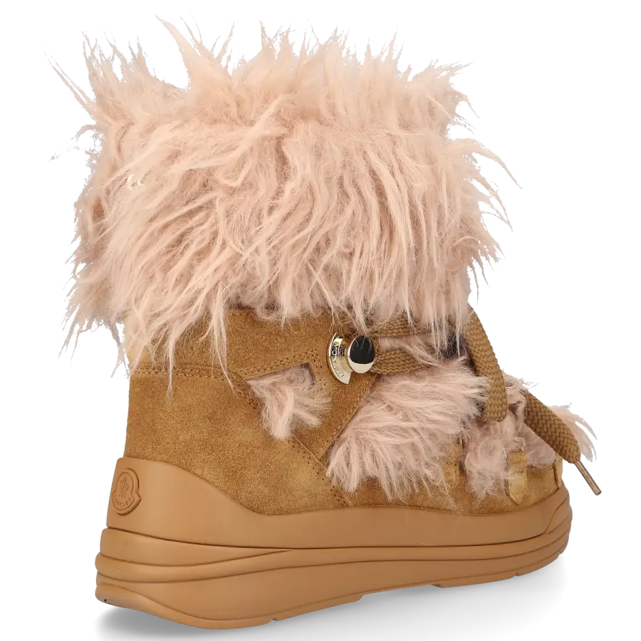 Moncler - Stiefeletten M2370 Lammleder - braun