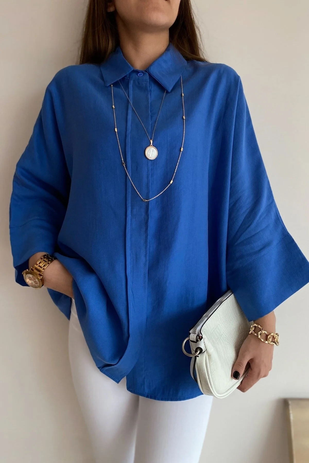 FEMELLE  Hemd - Blau - Regular Fit