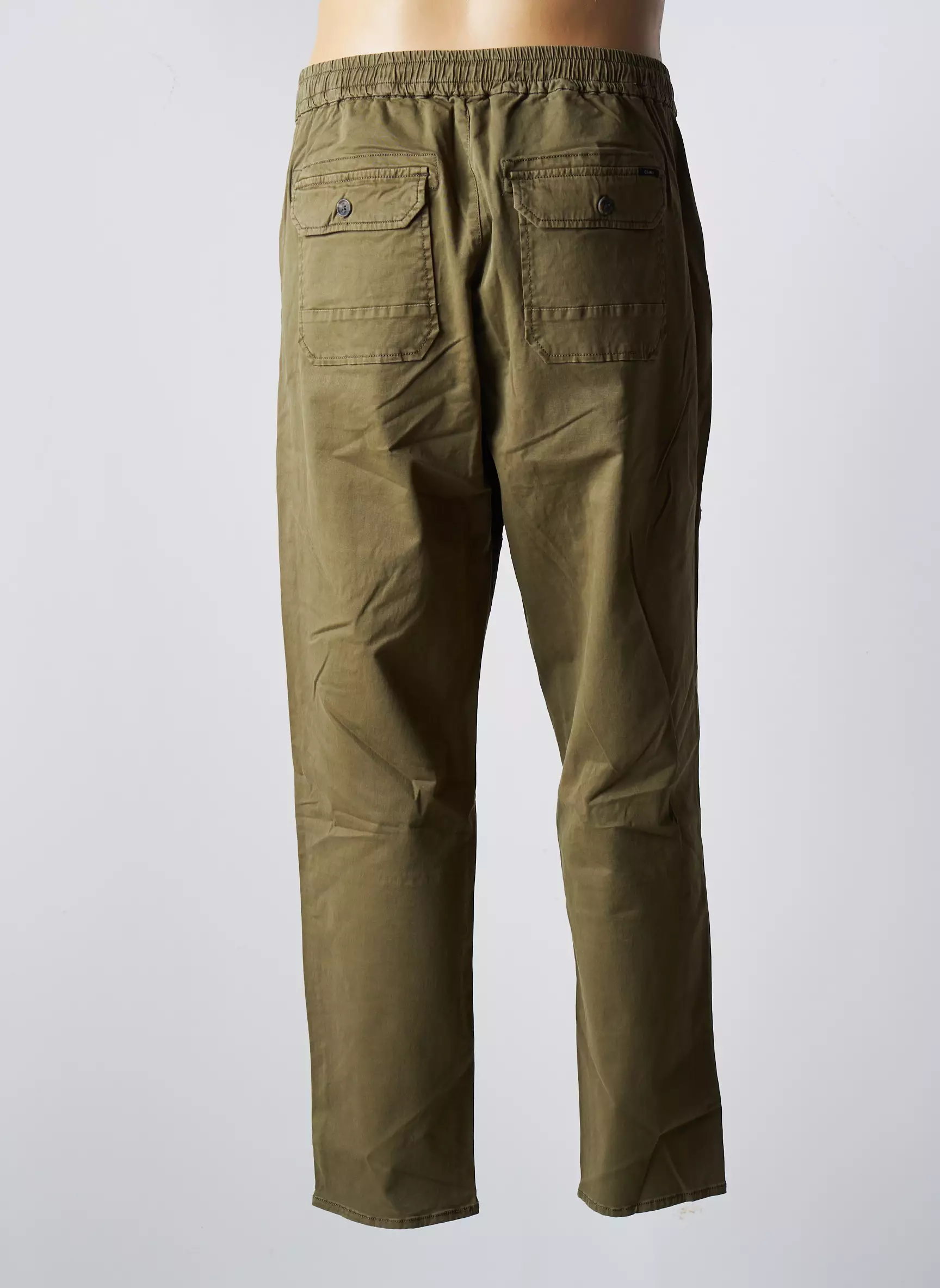 Garcia Pantalons Droits Homme couleur vert