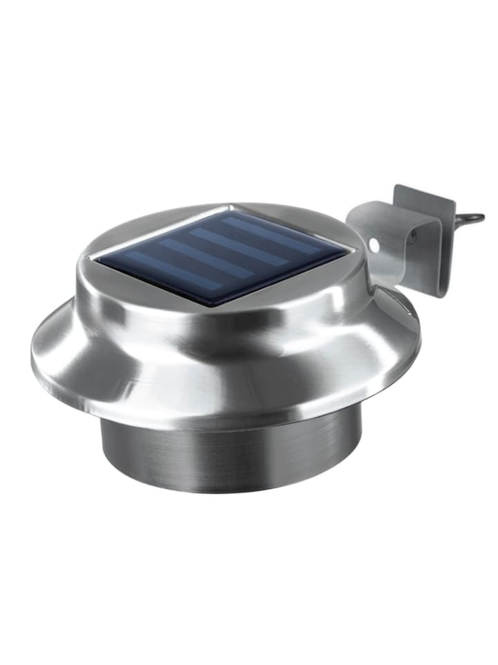 EASYmaxx Solar Dachrinnenleuchten in Edelstahl, 3er-Set günstig kaufen onesize
