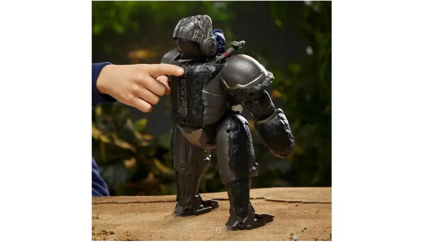 Hasbro - Transformers: Rise of the Beasts Command & Convert Animatronic Optimus Primal Toy (12.5”)