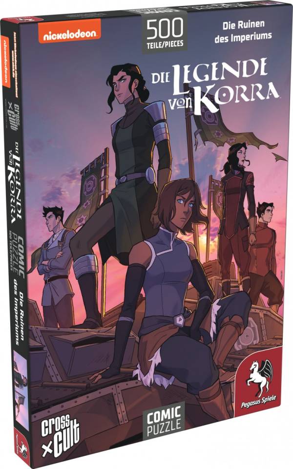 Puzzle: Die Legende von Korra (Die Ruinen des Imperiums), 500 Teile