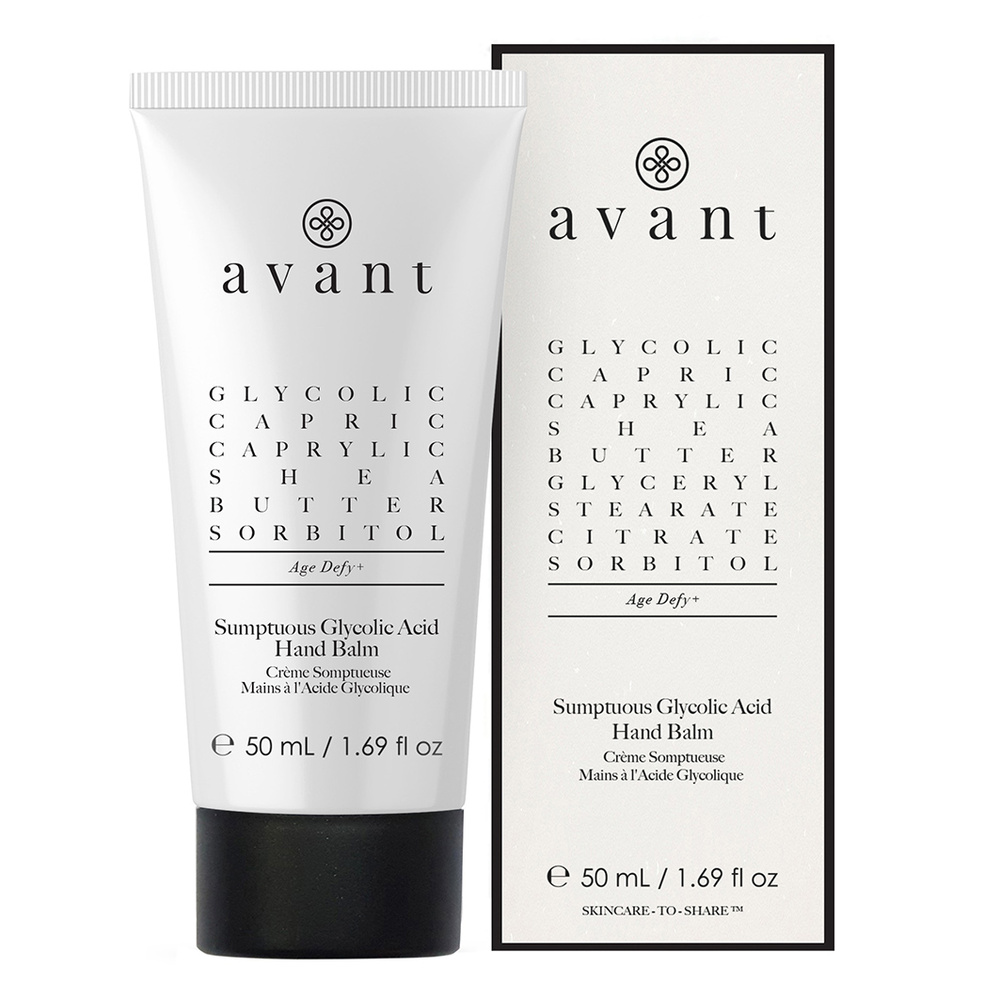 Avant Skincare Crème Somptueuse Mains à l’Acide Glycolique Mains & Corps