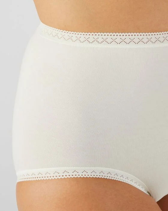Lot de 3 culottes maxi coton stretch + 1 GRATUITE.
