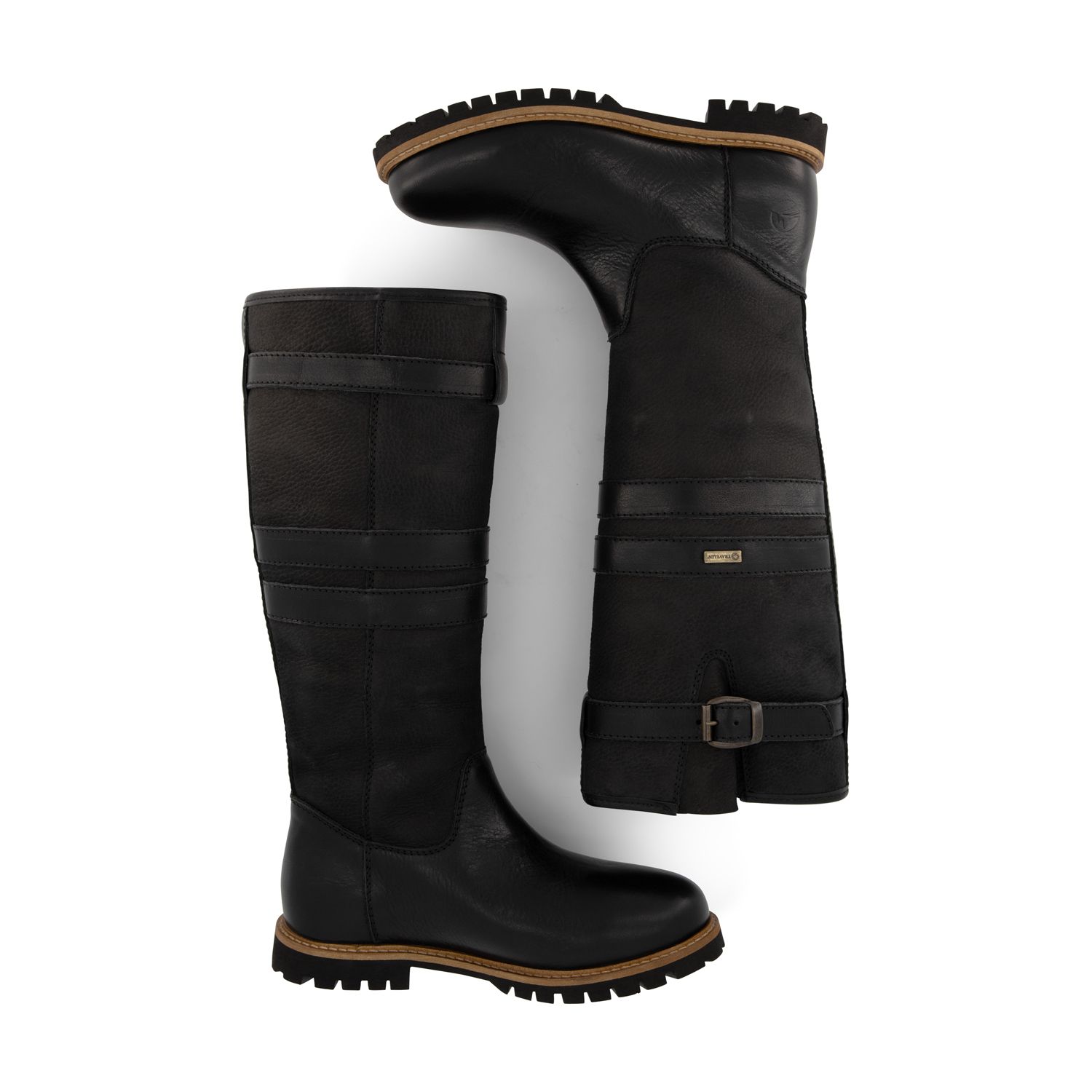 Travelin' Norway schwarze Damen Outdoorstiefel