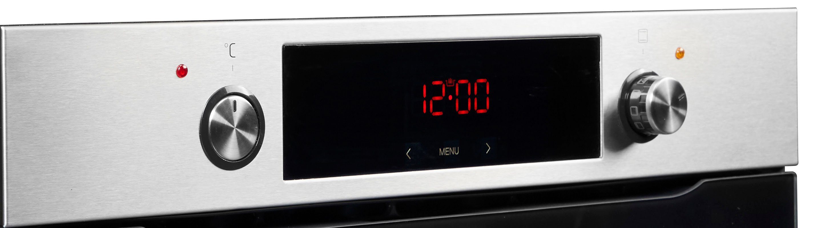 Amica Einbaubackofen EBX 943 110 E, mit 1-fach-Teleskopauszug, Steam Clean