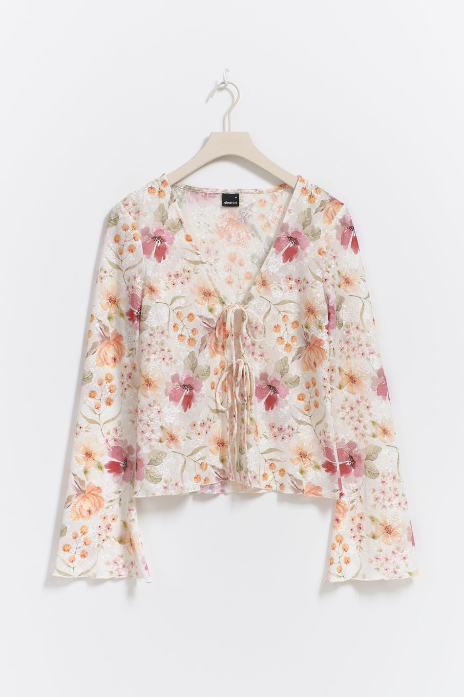 Tie front top