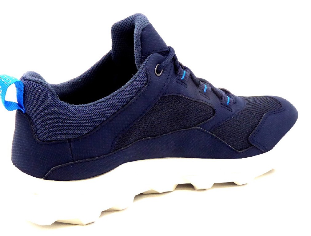 ECCO Freizeit Schnürer blau
