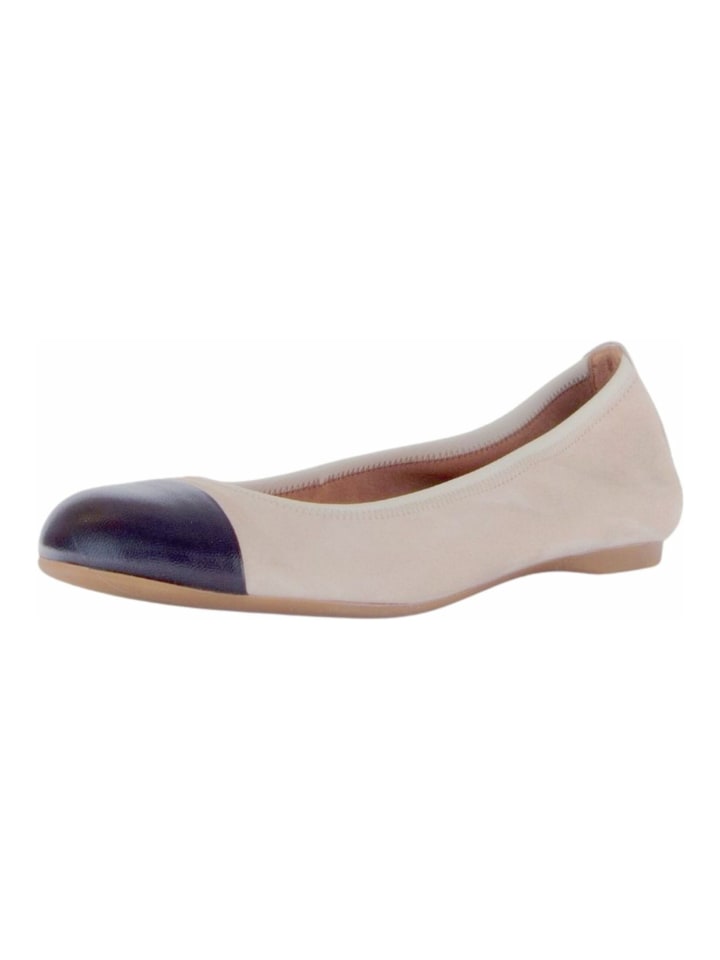 Gabor Ballerinas in Beige/Schwarz günstig kaufen