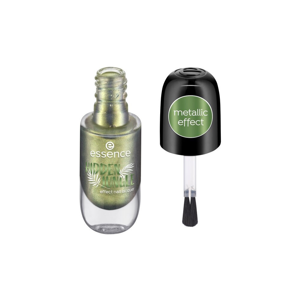 Essence Hidden Jungle Effect Esmalte De Uñas #06-ambiental Crayon blanc pour ongles