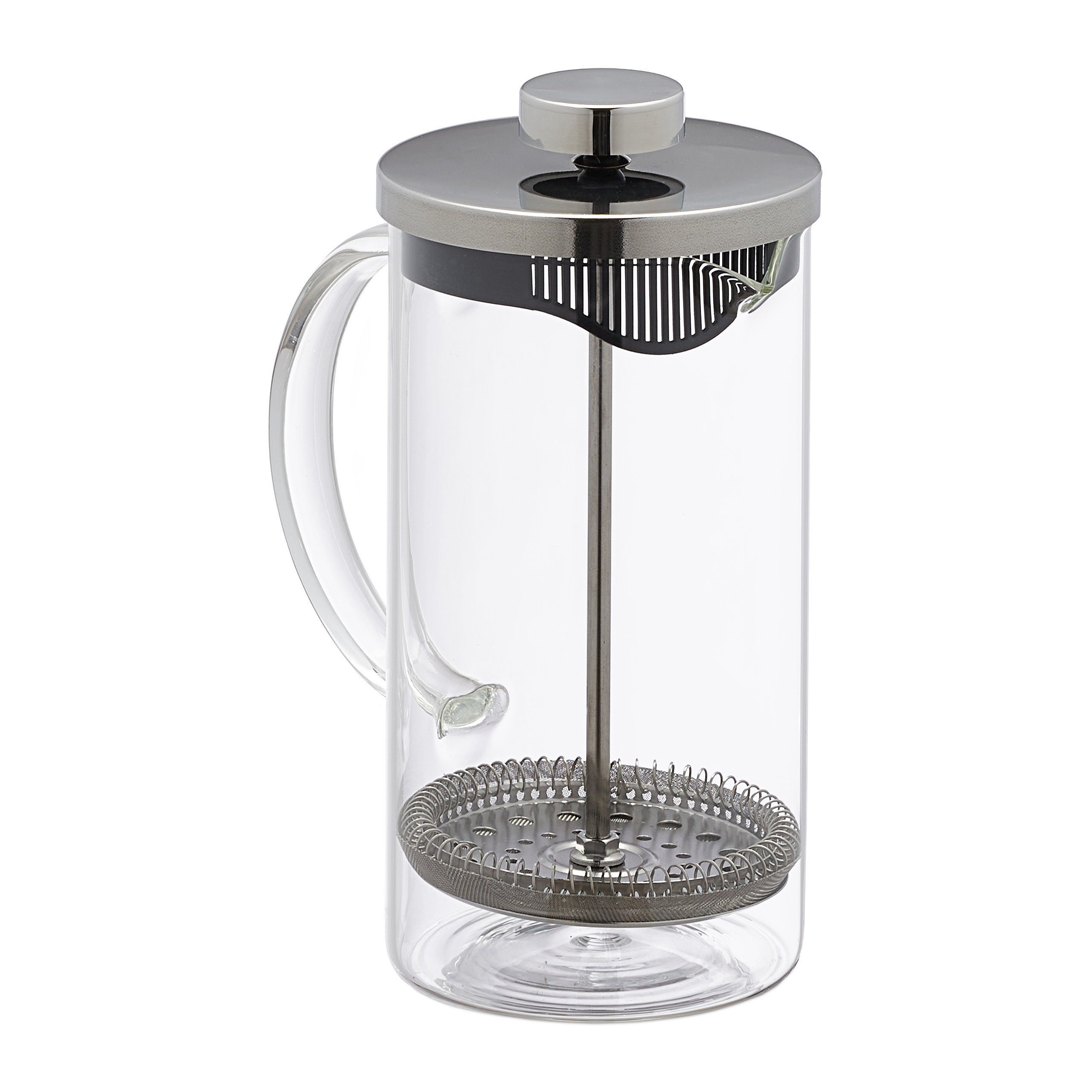 relaxdays Kaffeebereiter Kaffeebereiter 600 ml