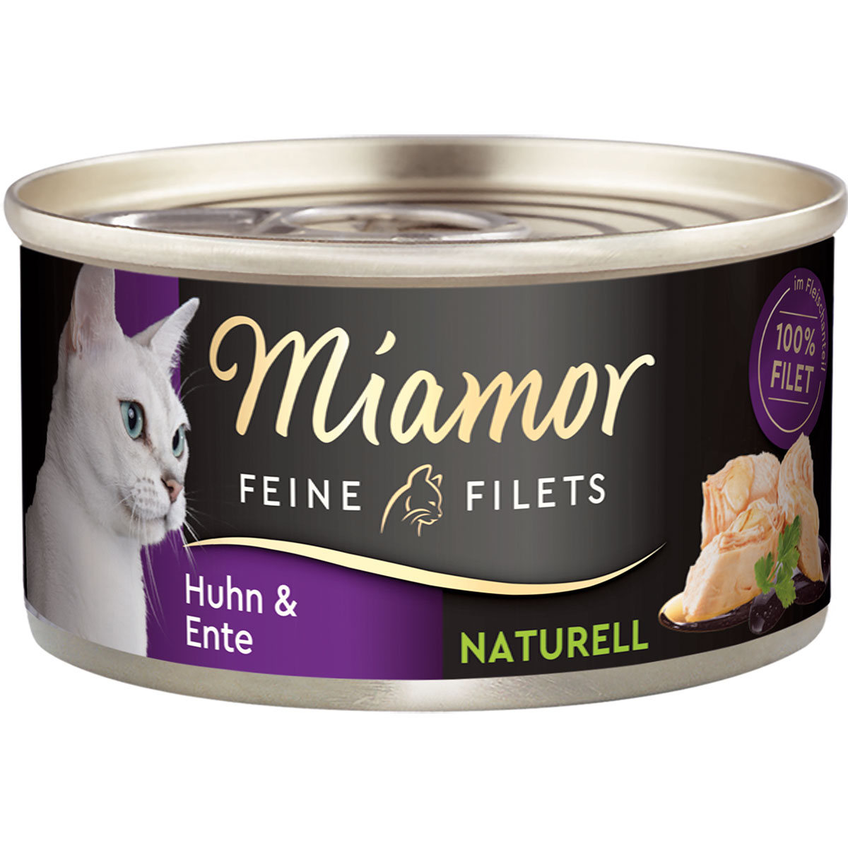 Miamor Feine Filets Naturell Huhn & Ente kaufen bei ZooRoyal