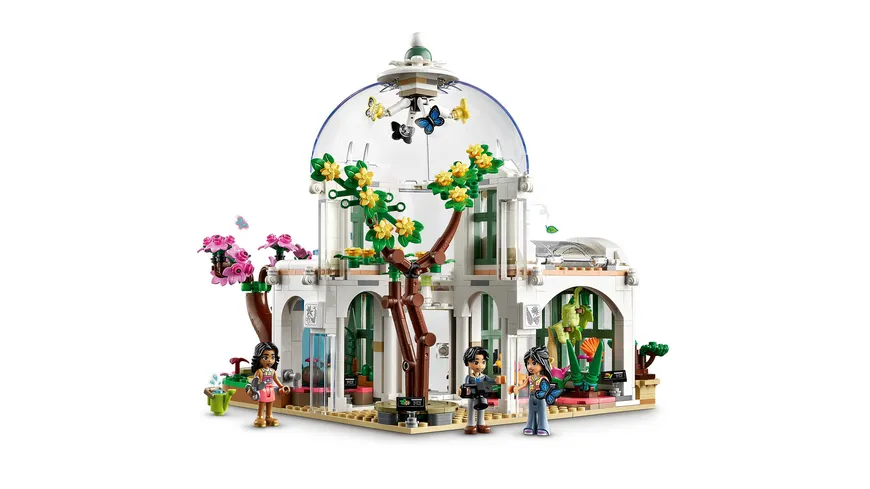 LEGO Friends 41757 Botanischer Garten Modell-Bausatz mit Blumen