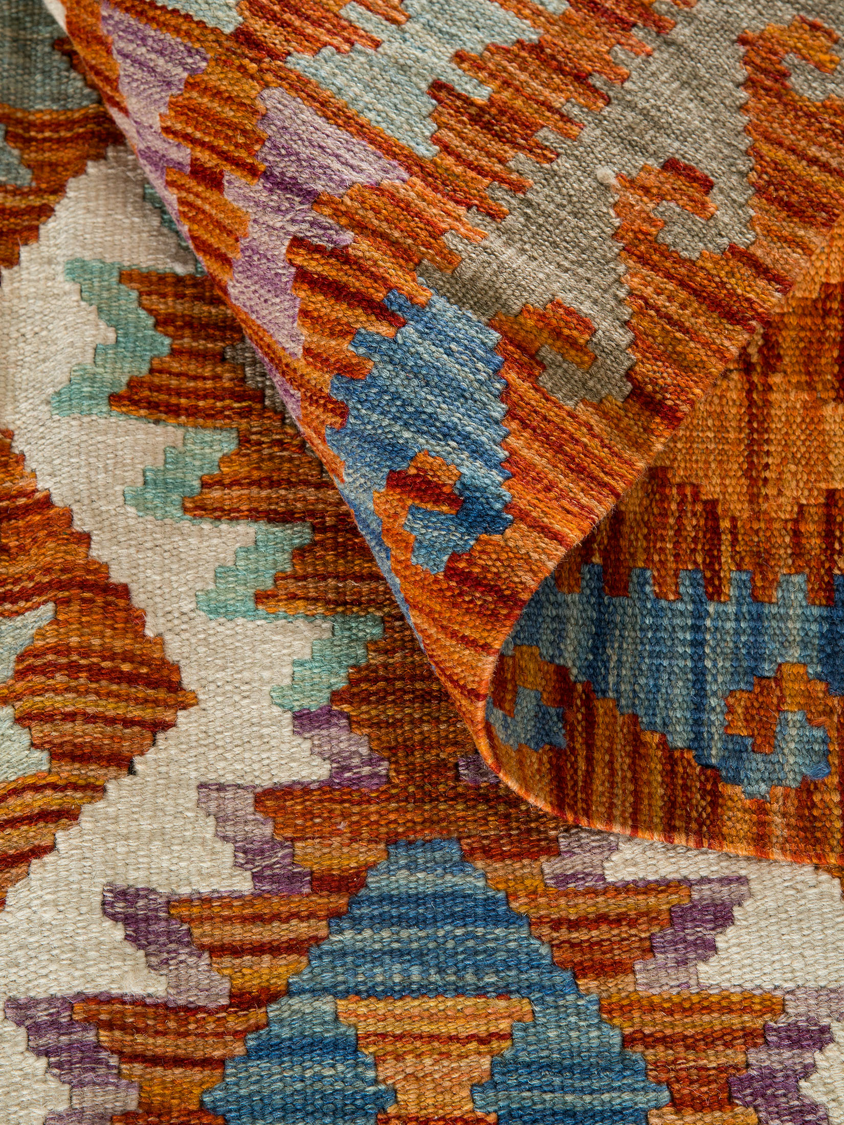 Afghan Kelim ca. 164 x 240 cm, Unikat / Einzelstück
