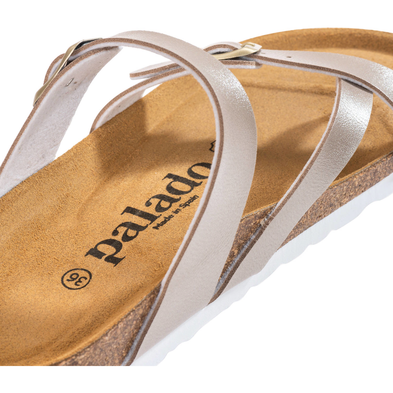 Palado Cres Metallic, Pantoletten, Damen, Beige