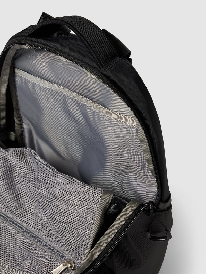 Rucksack mit Logo-Stitching Modell 'BOREALIS MINI' in schwarz