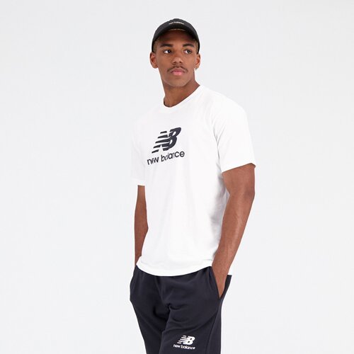 HERREN T-SHIRT ESSENTIALS STACKED LOGO COTTON JERSEY SHORT SLEEVE T-SHIRT