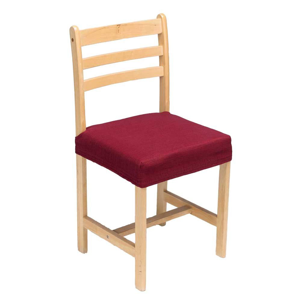Housse chaise unie extensible