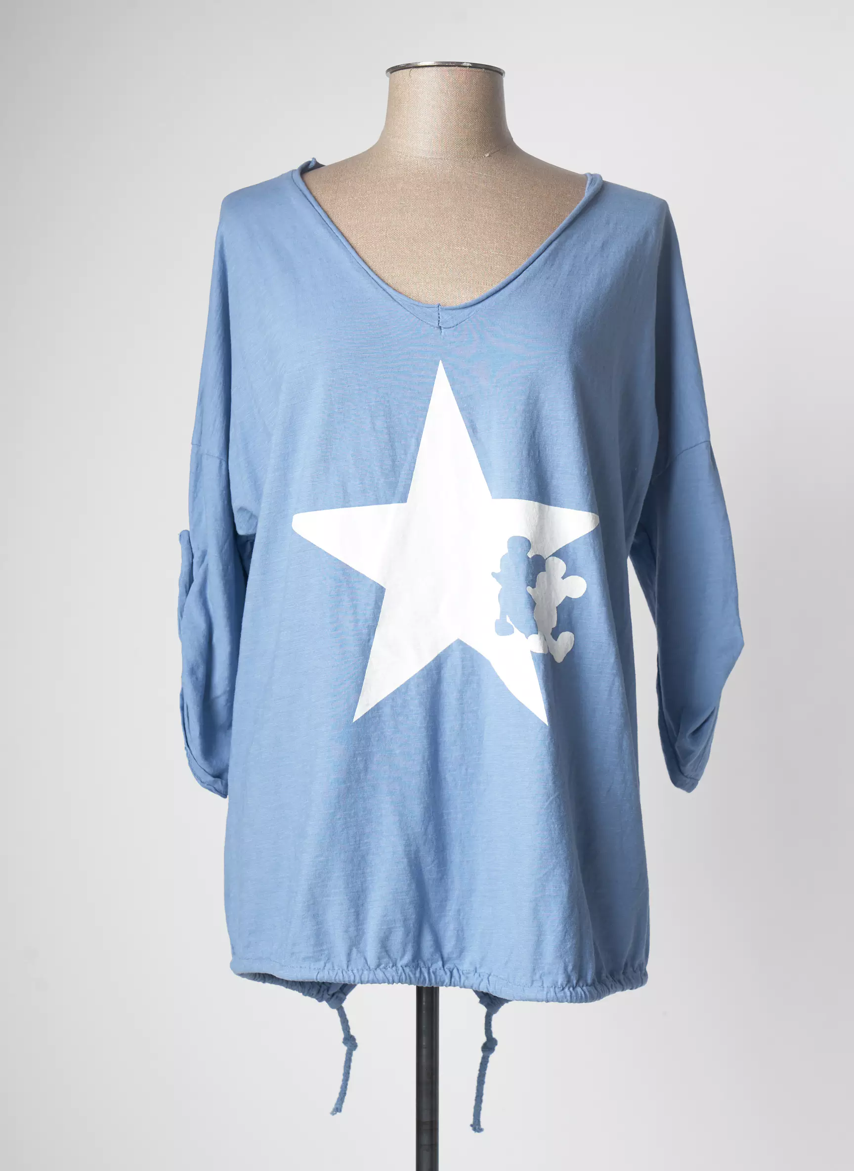 Piment Rouge Tshirts Femme couleur bleu