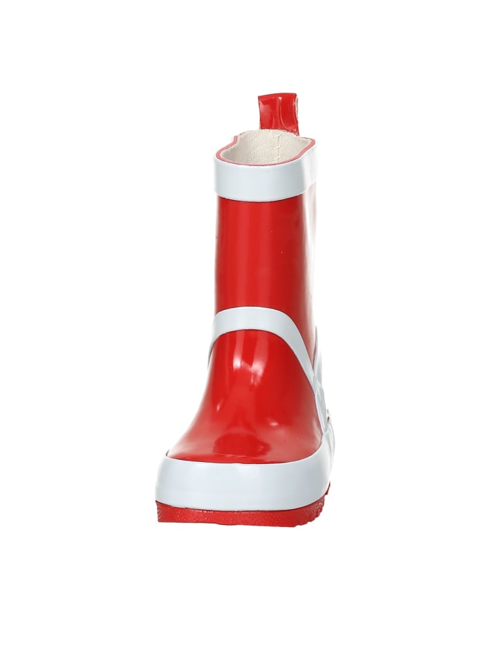 Playshoes Gummistiefel uni in Rot günstig kaufen