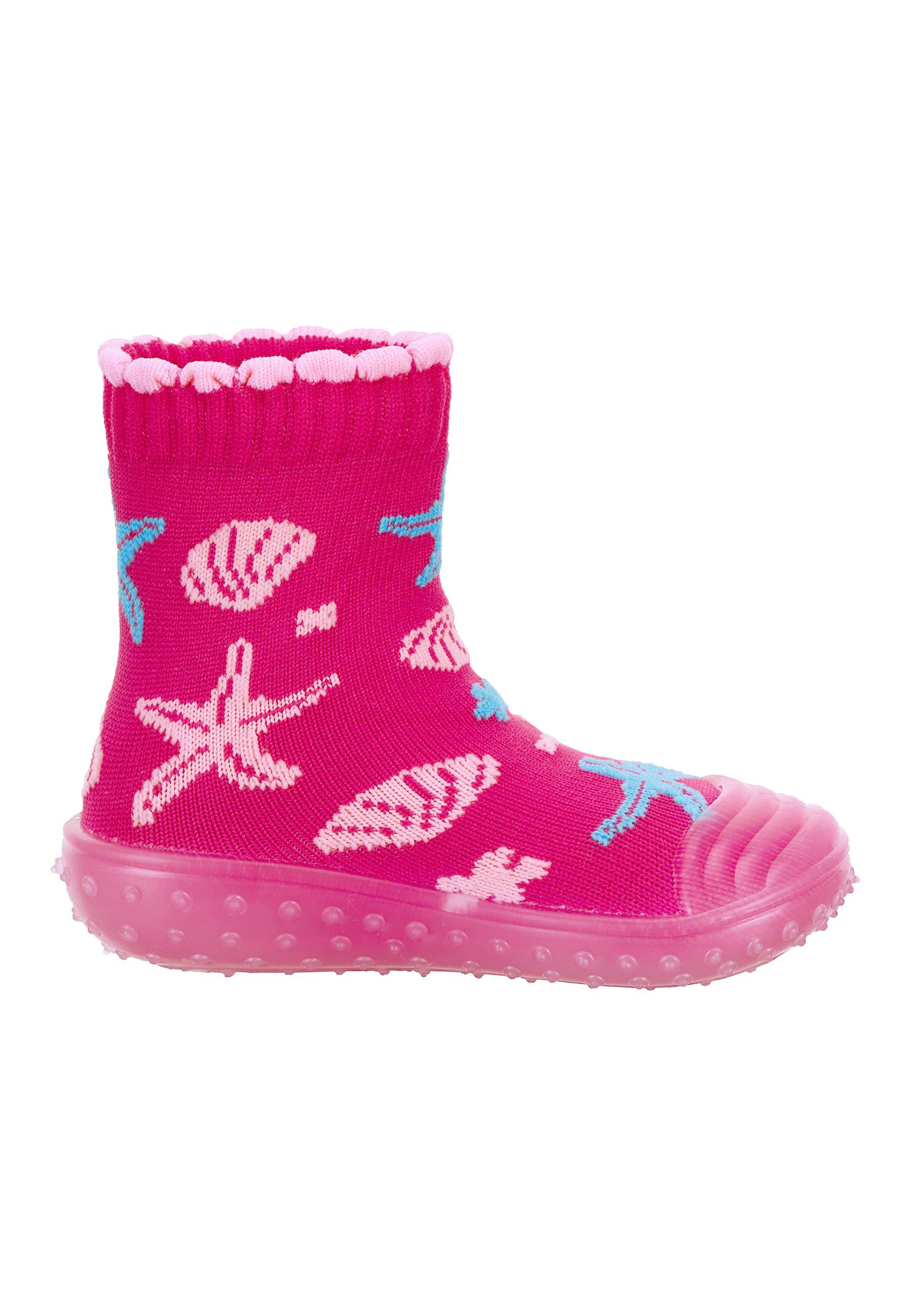 Sterntaler® Basicsocken Adventure-Socks Sealife (Kindersocken mit transparenter Gummisohle, Seaker- Socken für Kinder) Babysocken mit süßen Motiven, Kurzsocken Baby