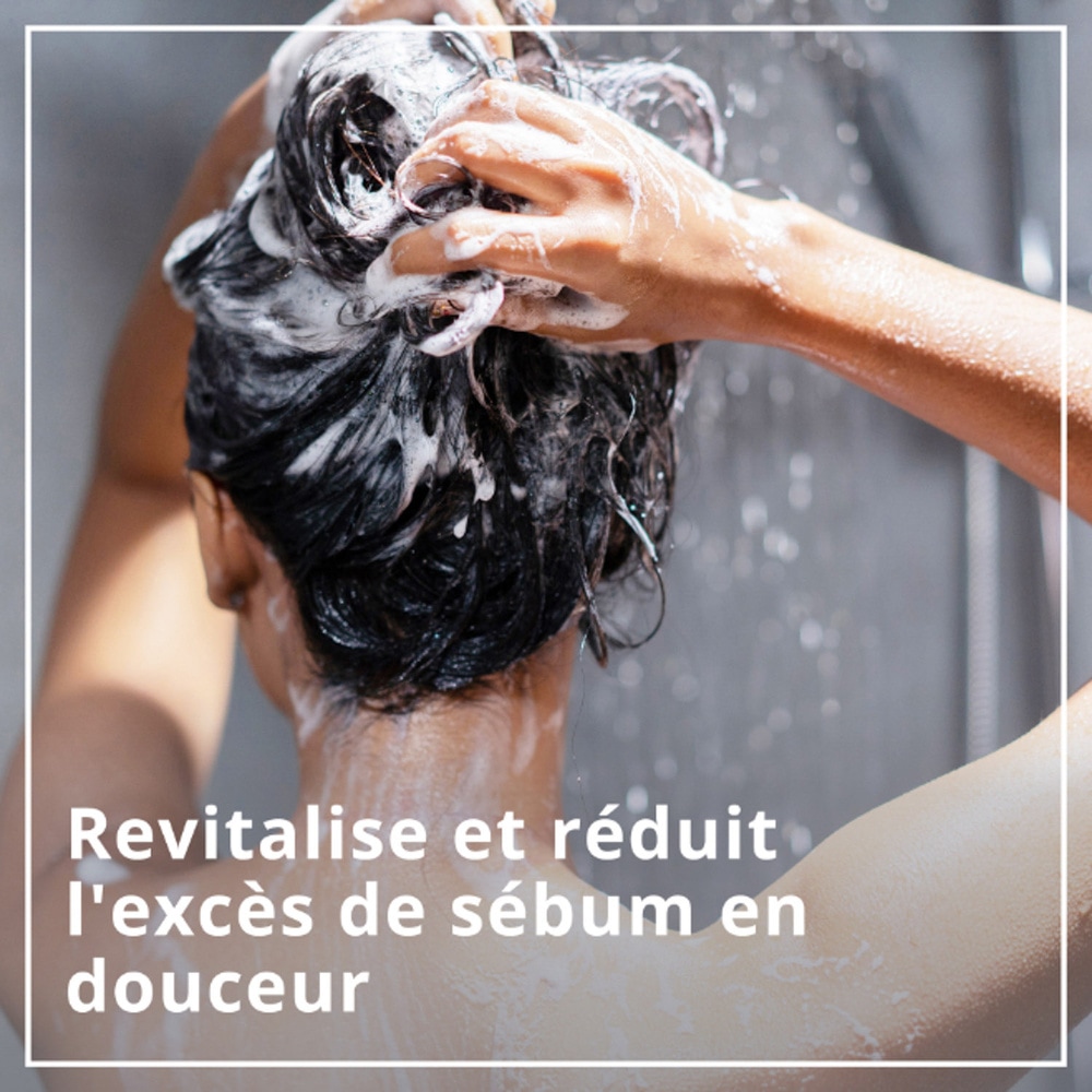 le petit marseillais Shampooing Purifiant, Cheveux Regraissant , Feuilles d'Ortie BIO & Citron BIO Shampoing
