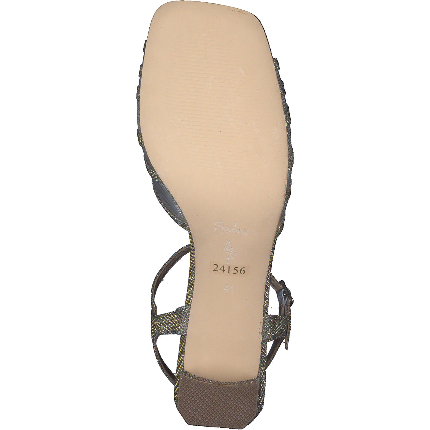 Menbur 24156, Plateau-Sandaletten, Damen, grey